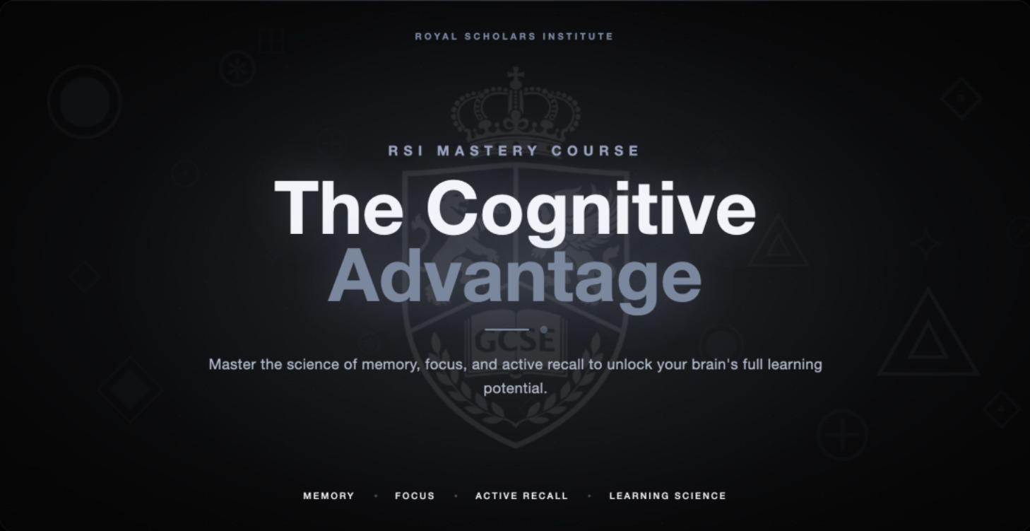 The Cognitive Advantage