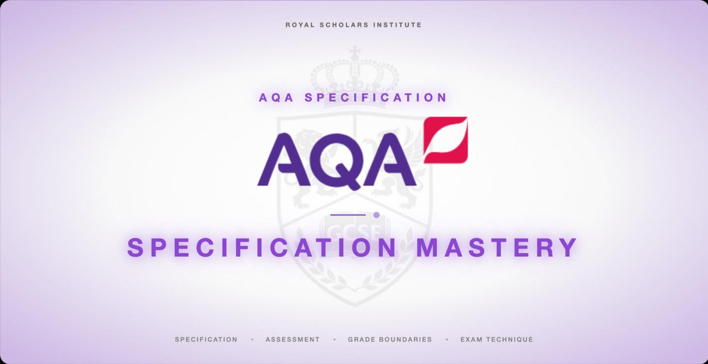 AQA Specification Mastery