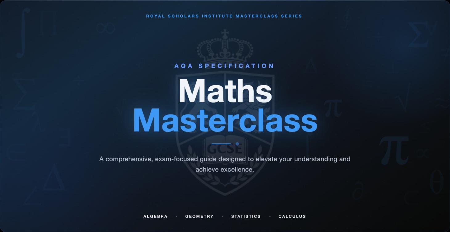 AQA Mathematics Masterclass
