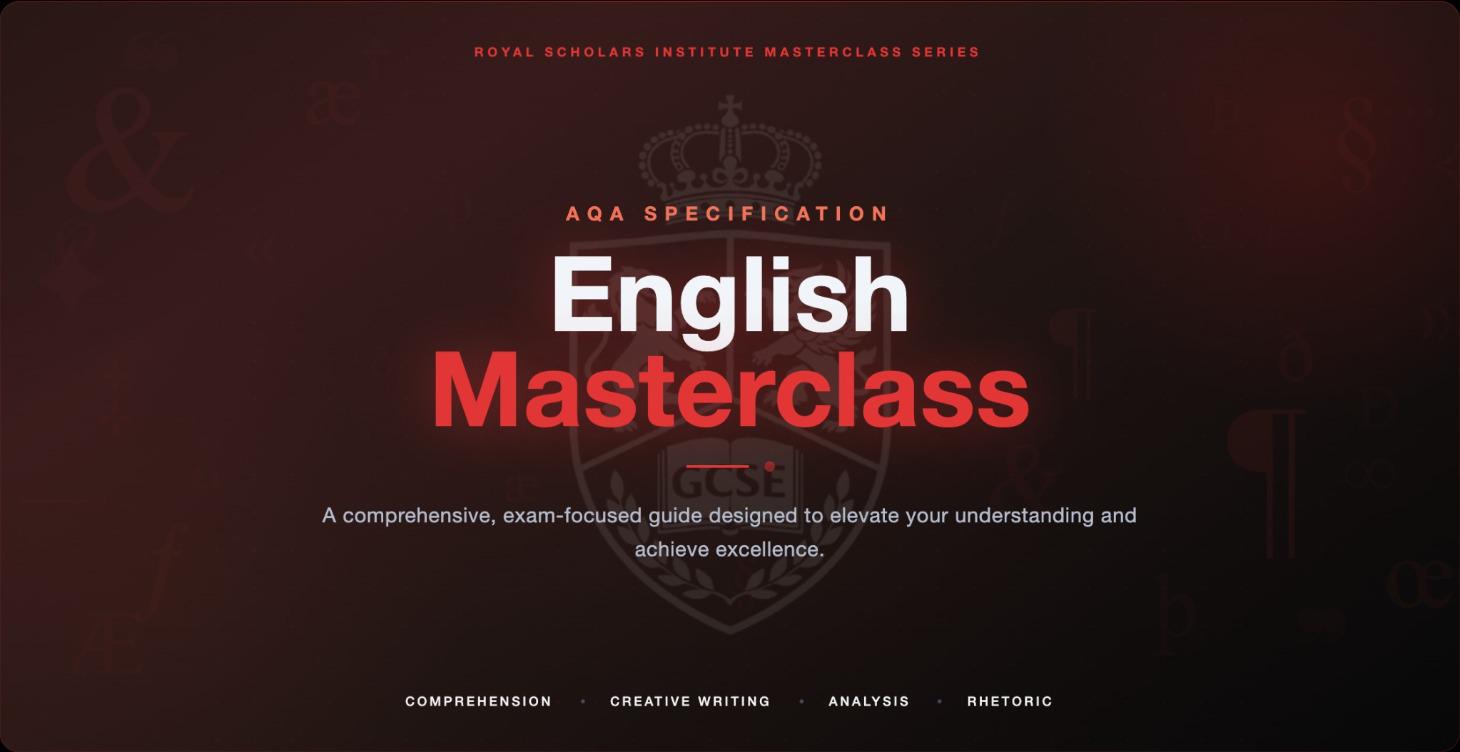 AQA English Language Masterclass