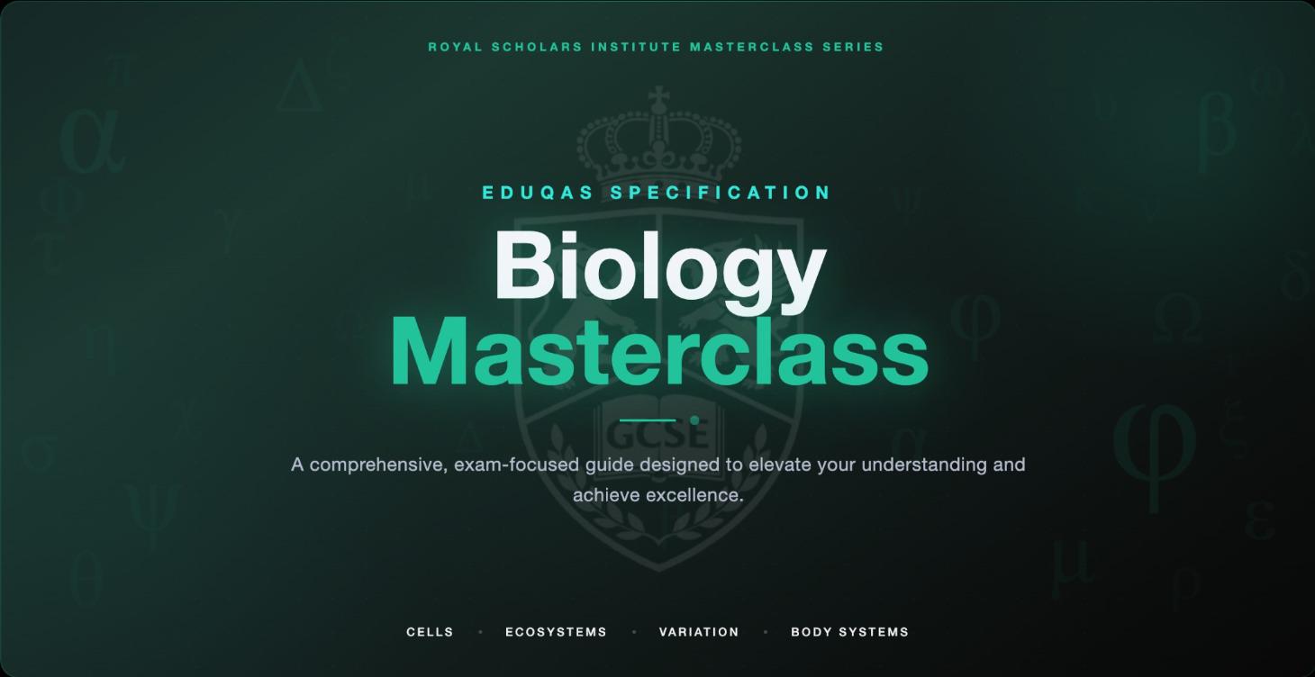 Eduqas Biology Masterclass