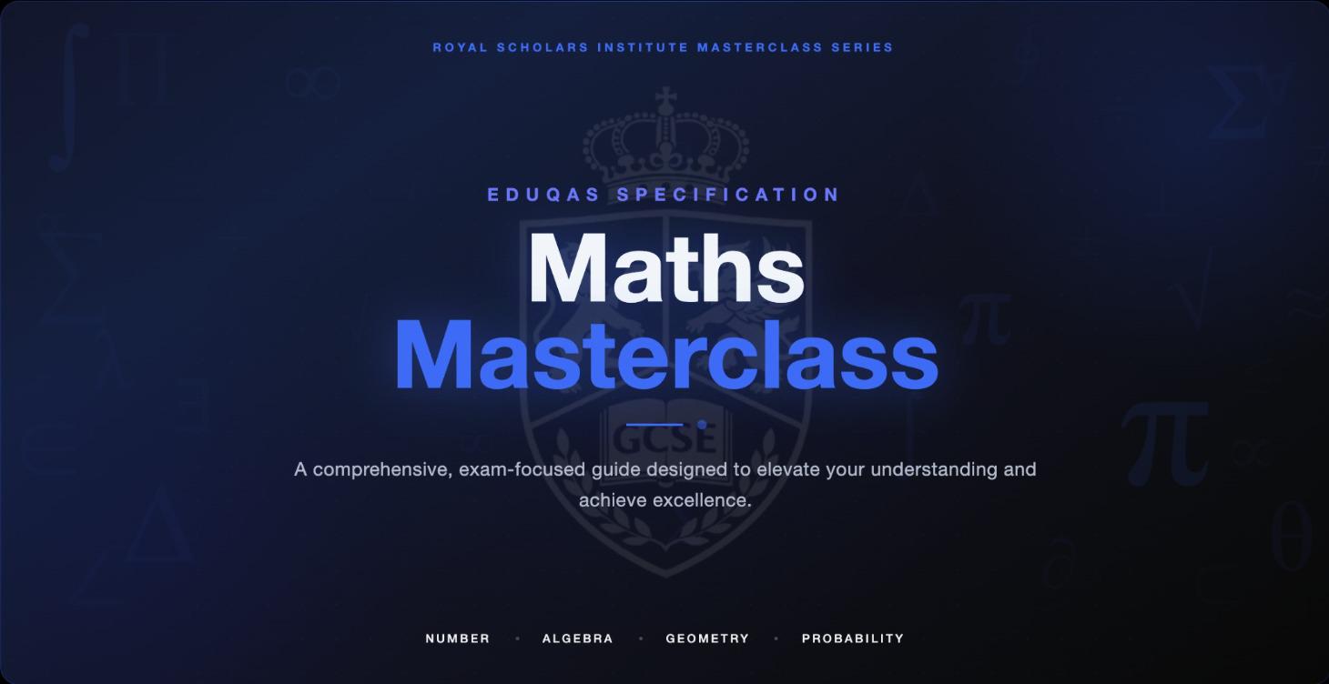 Eduqas Mathematics Masterclass