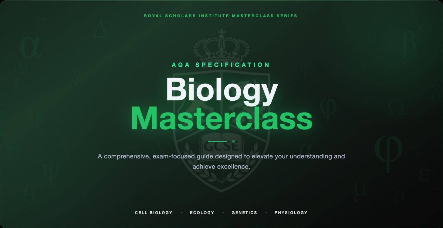 AQA Biology GCSE Masterclass