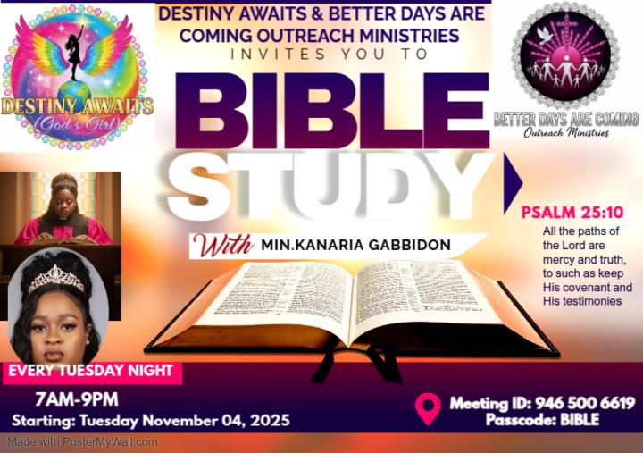 📖 You’re Invited to Join Our Bible Study!