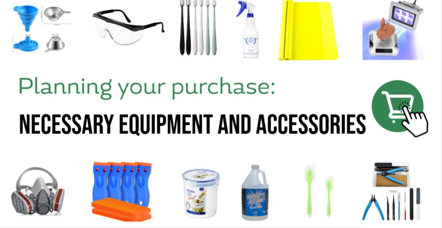 Necessary equipment and more