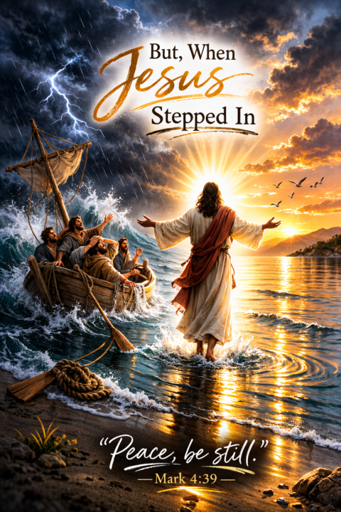 But, When Jesus Stepped In