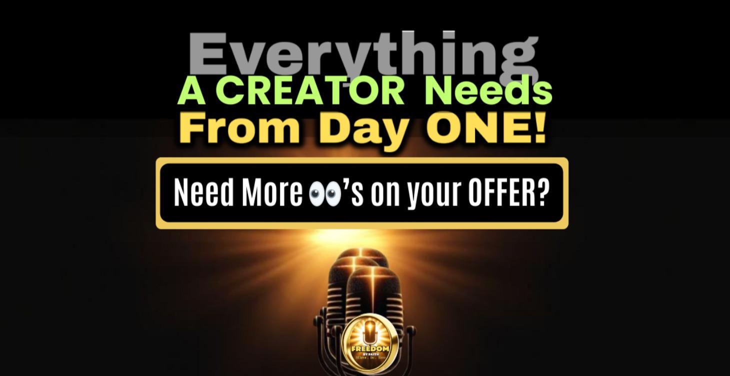 Bonus A→Everything A Creator Needs