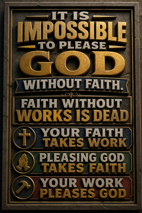 🙏 FAITH REQUIRES ACTION 💪
