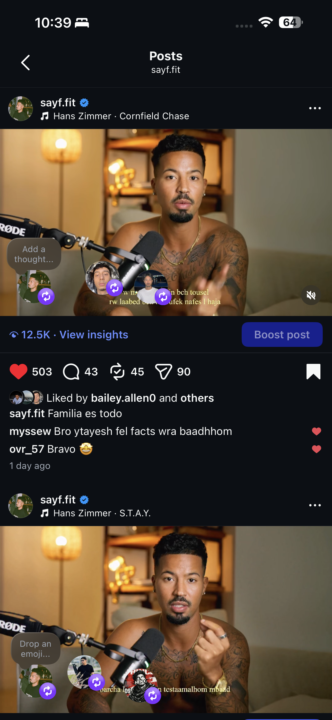 Content started 