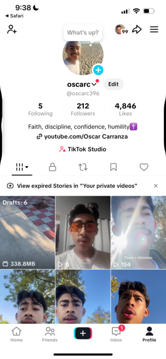 Posting on TikTock Everyday 