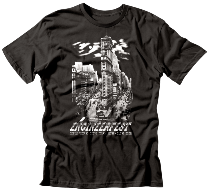 EngineerFest NYC T-Shirt reveal! 🏙️ 🎛️ 🎚️
