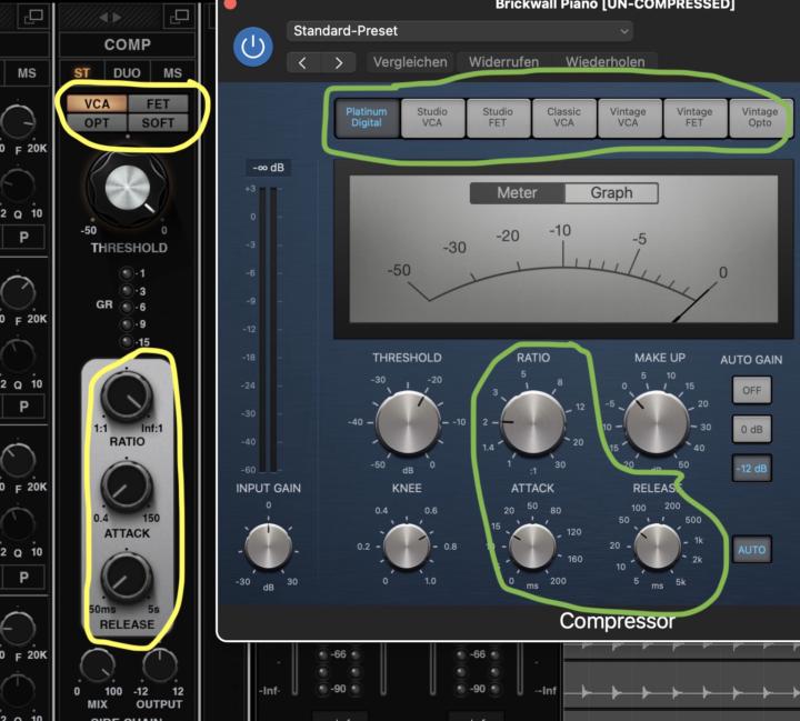 Technical Question on Compressor Styles / Behaviour