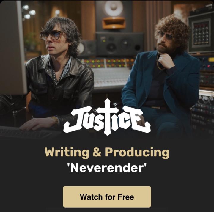 Free for 48 hours: Justice & Kevin Parker producing 'Neverender'