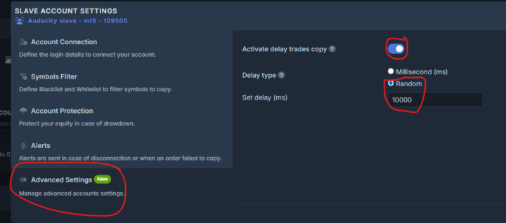 Duplikium new "Random Delay" feature