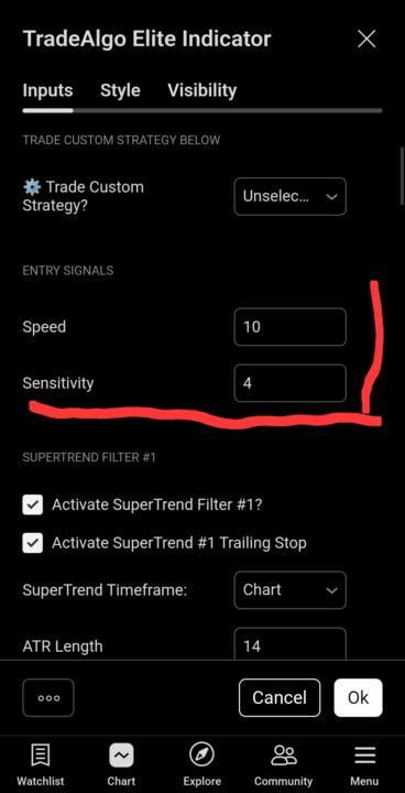 Trade algo Elite and Pro