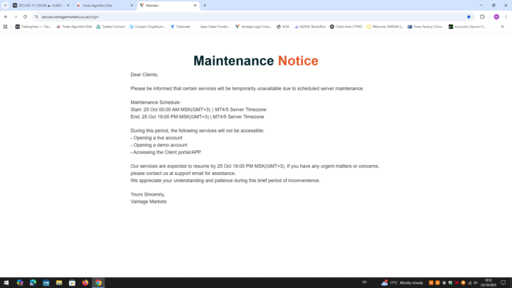 NO TRADING FOR ME TODAY