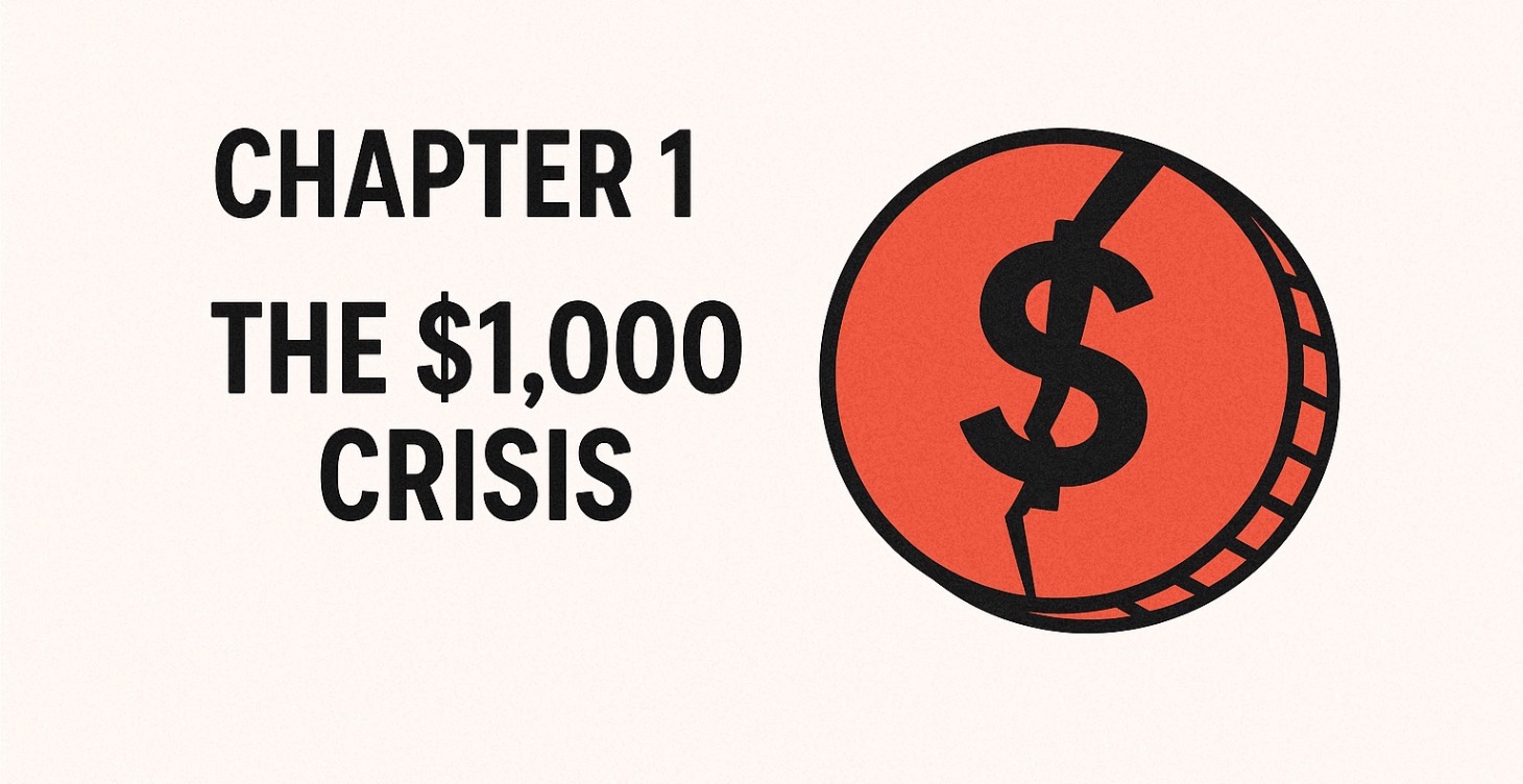 Chapter 1: The $1,000 Dollar Crisis