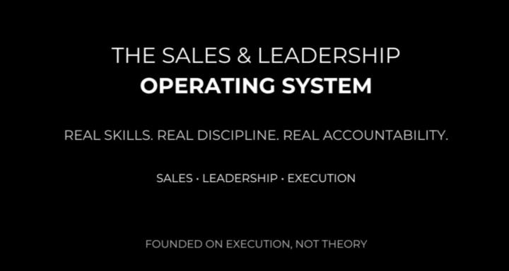 The Sales & Leadership OS