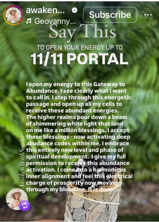11/11 portal