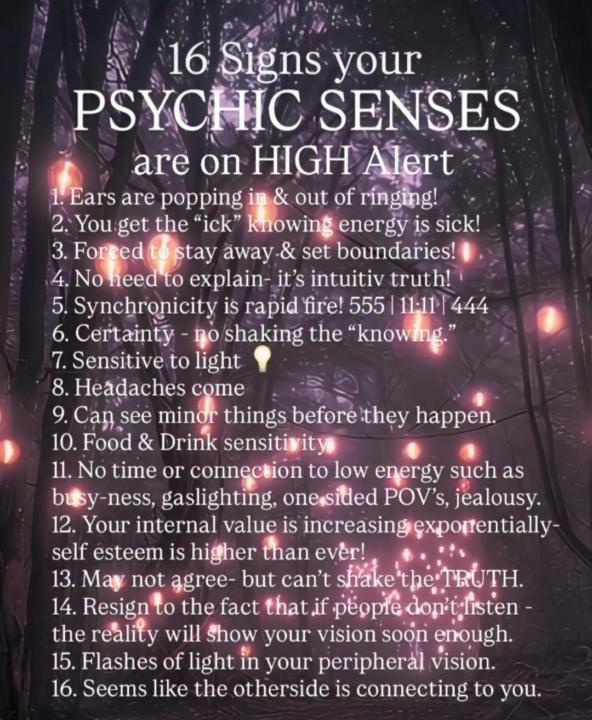 When Your Psychic Senses Are on HIGH Alert…