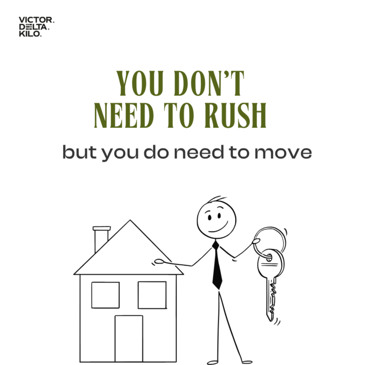 You don’t Need to Rush, but you do Need to Move