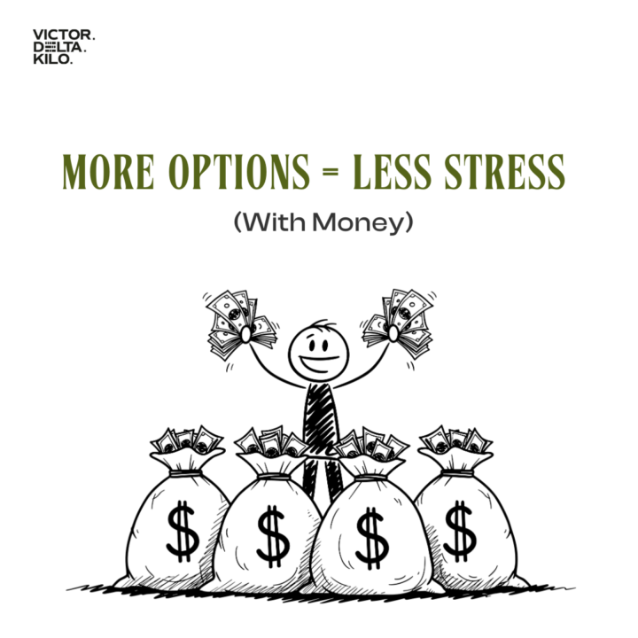 More Options = Less Stress (With Money)