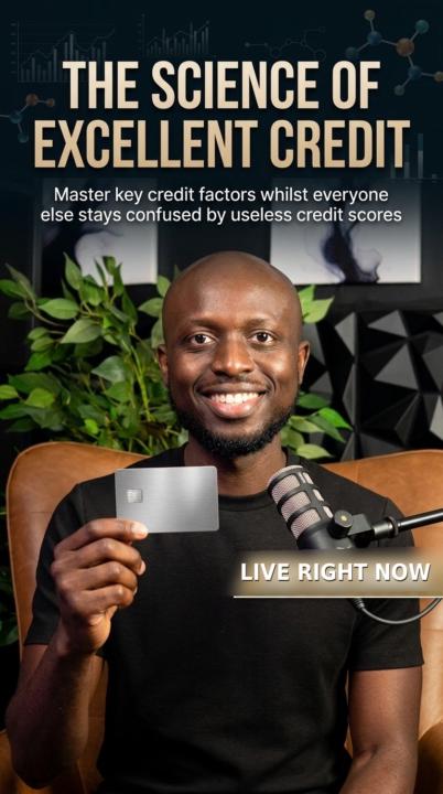 NEW EXCELLENT CREDIT GUIDE - THE OLD ONE IS OLD.