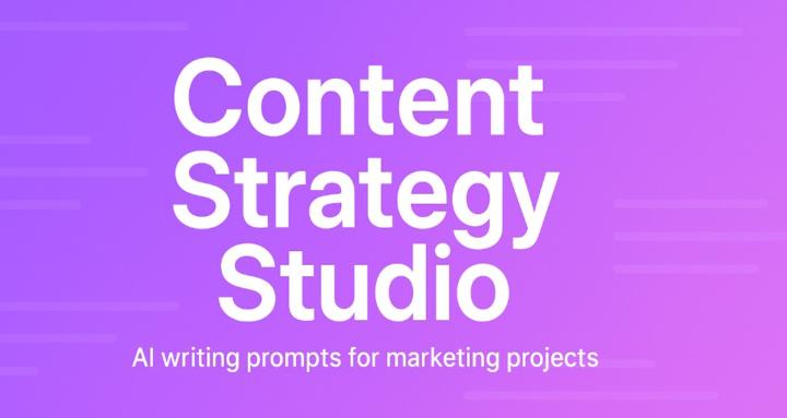 Content Strategy Studio