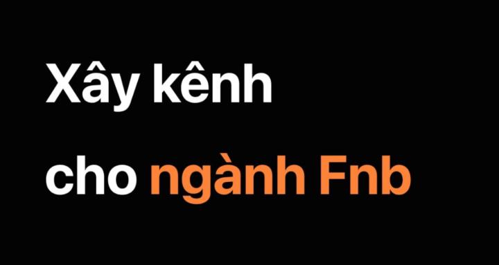 Xây Kênh TikTok Cho F&B