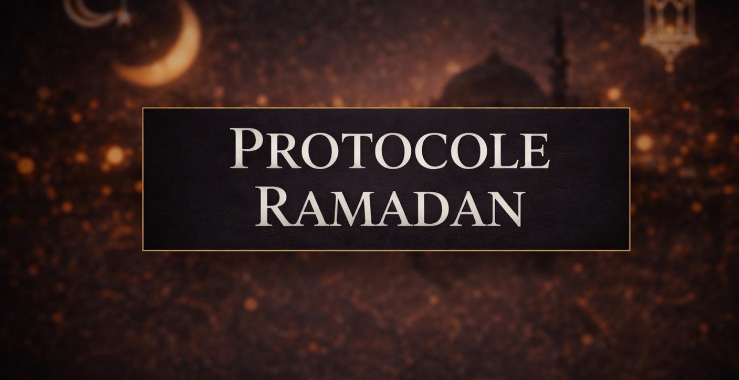 Guide Ramadan — Protocole 4 Semaines