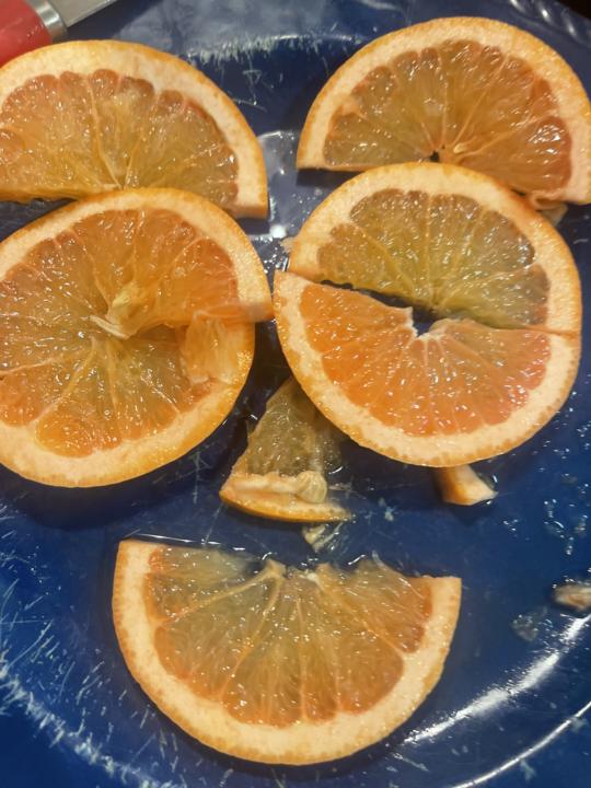 Have a great day! My grapefruit smiley 