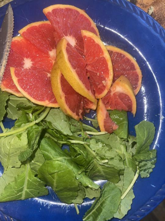 Grapefruit 🍊 & Kale 🥬 