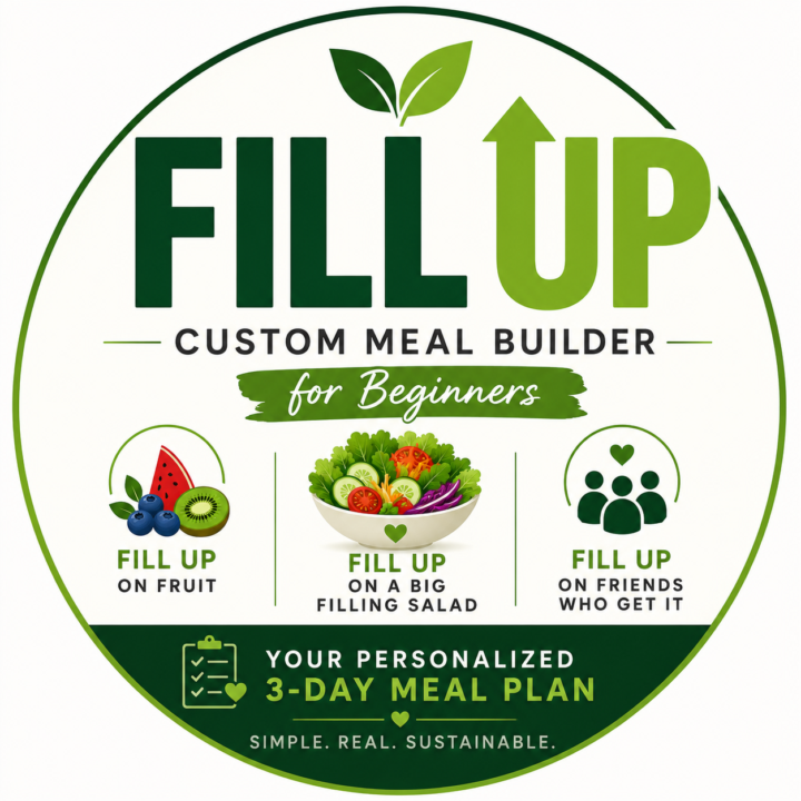 New 🎁 Get FREE Access to FILLUP™ personalized meal builder for a high-raw or fully raw lifestyle!