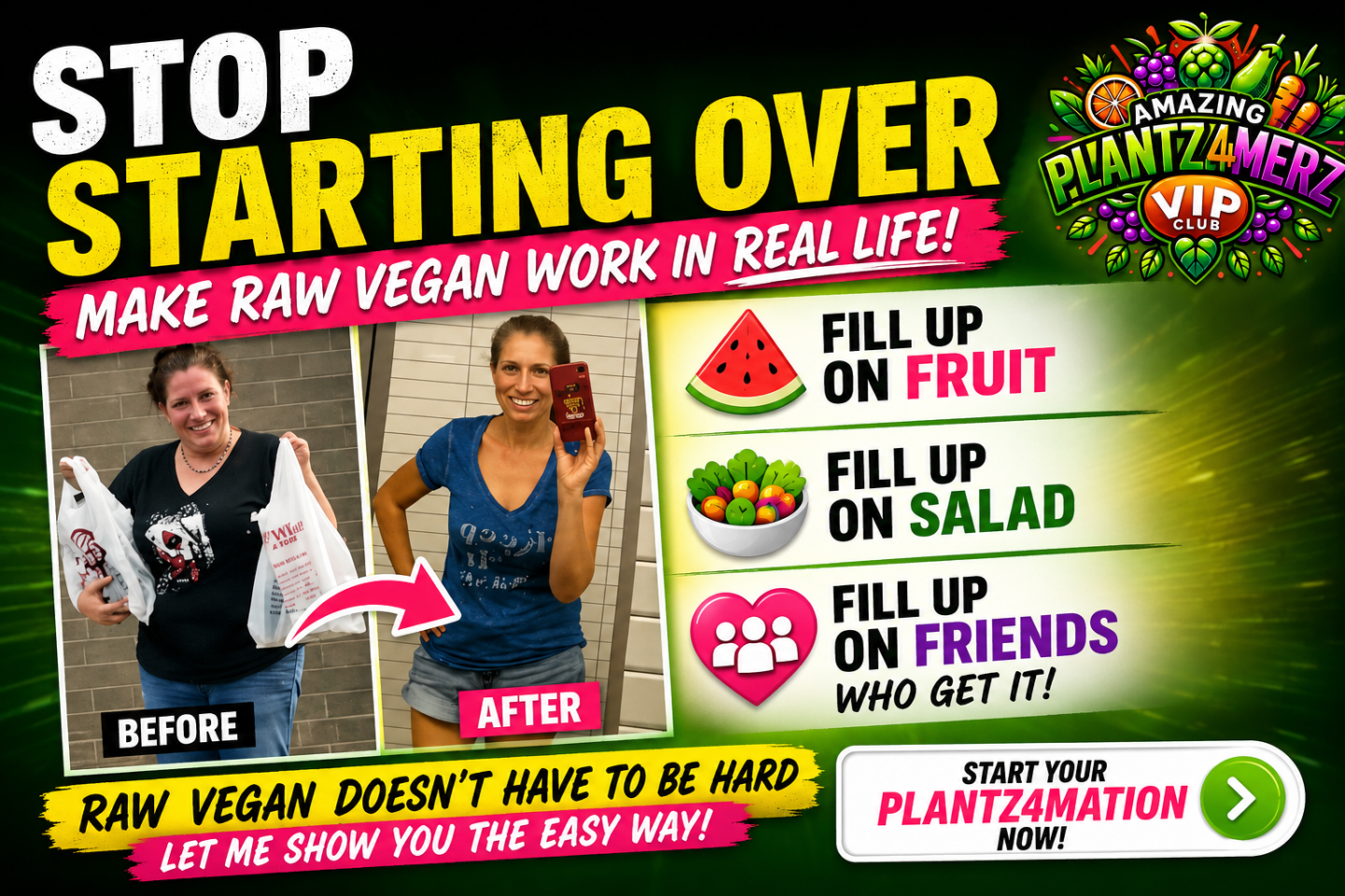 Amazing Plantzformerz VIPs