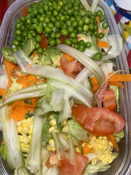 My salad last night! Let’s see those salads in the comments 😀