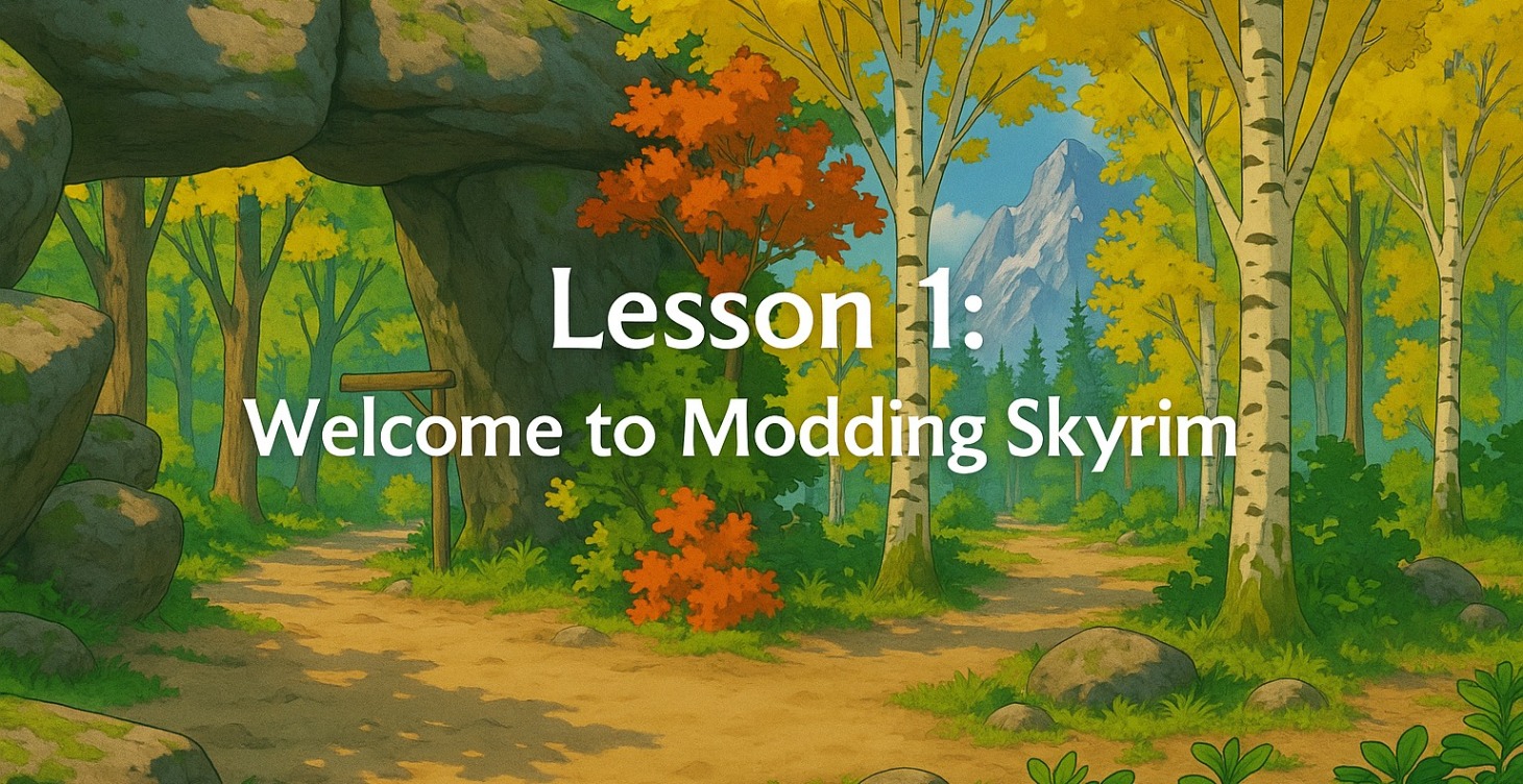 🏰 Lesson 1: Welcome to Modding Skyrim