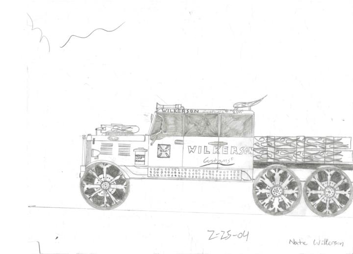 I found old sketches from more than 20 years ago