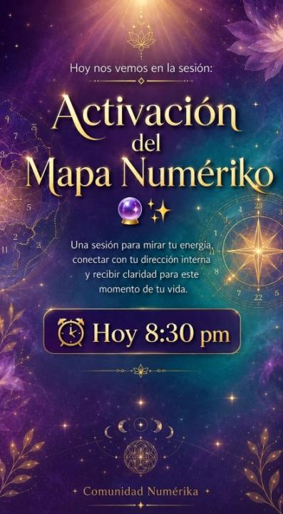 🧭Activación del Mapa Numériko 🔮