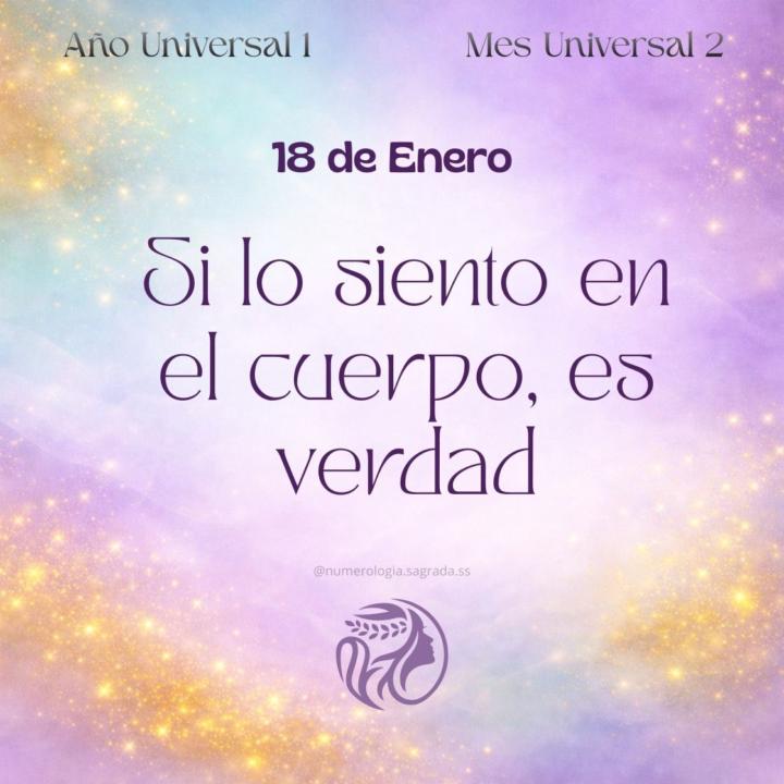 18 Ene · Día 1️⃣1️⃣ · Semana 5️⃣
