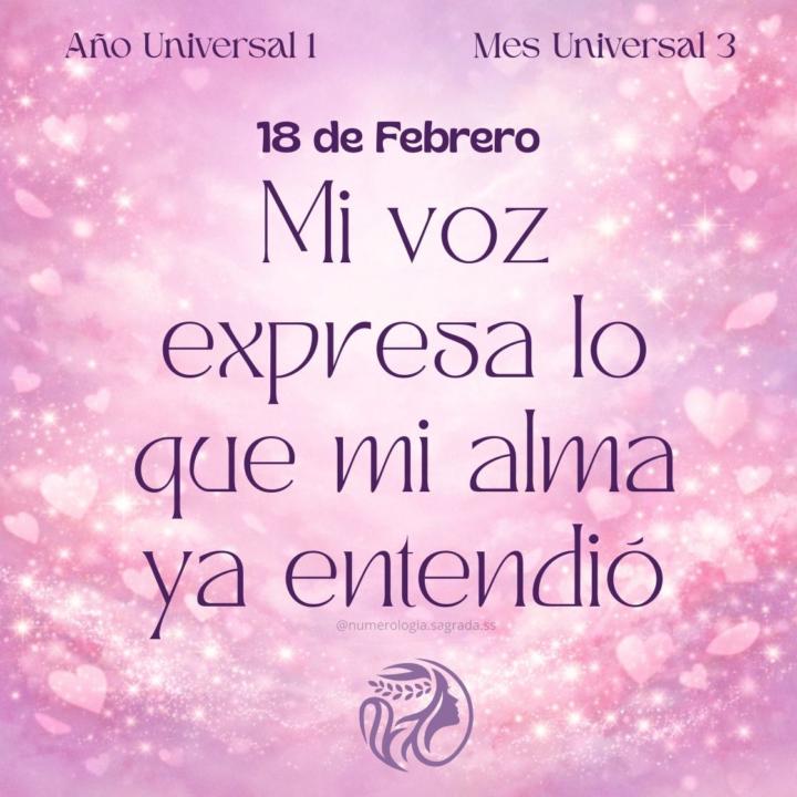 🔮 Oráculo del Día · 18 Feb (Día 3️⃣) · Semana 7️⃣ · Mes 3️⃣