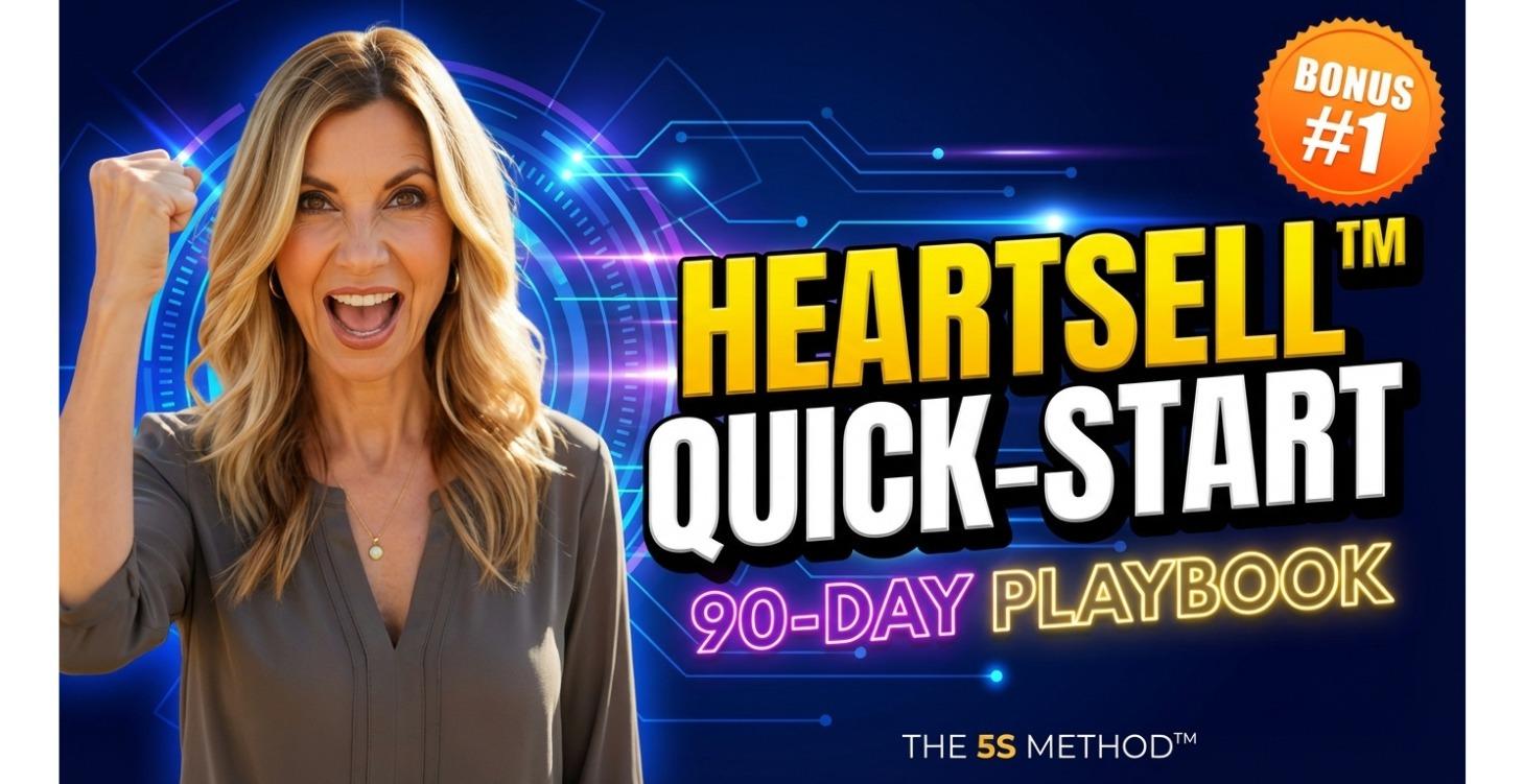 BONUS #1: HeartSell™ Quick-Start  Playbook