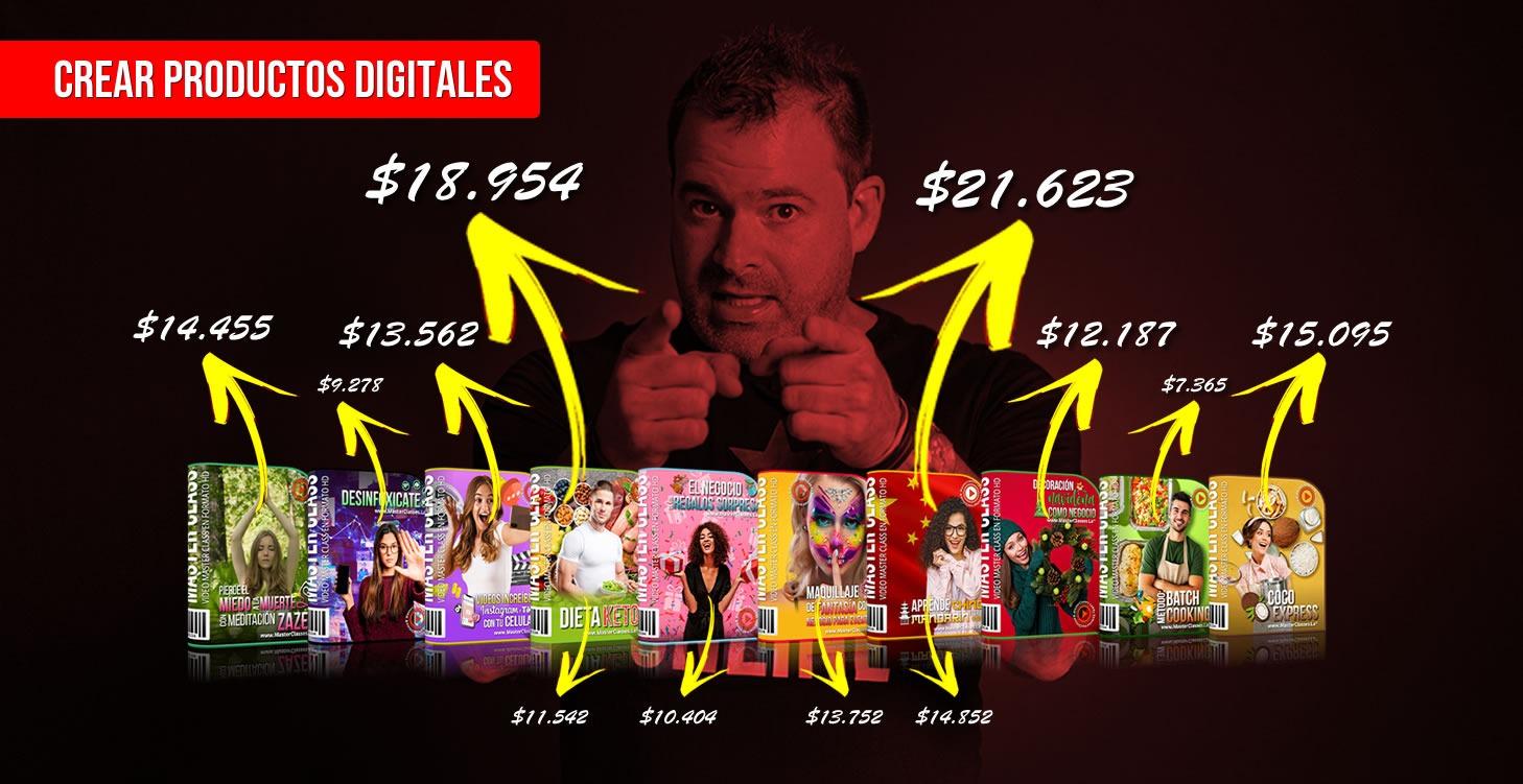 ☝️ CREA PRODUCTOS DIGITALES