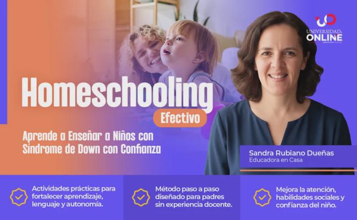 Homeschooling Efectivo para niños con síndrome de Down