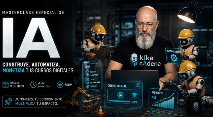 CLASE IMPERDIBLE de Inteligencia Artifical HOY 4:00 PM COL.