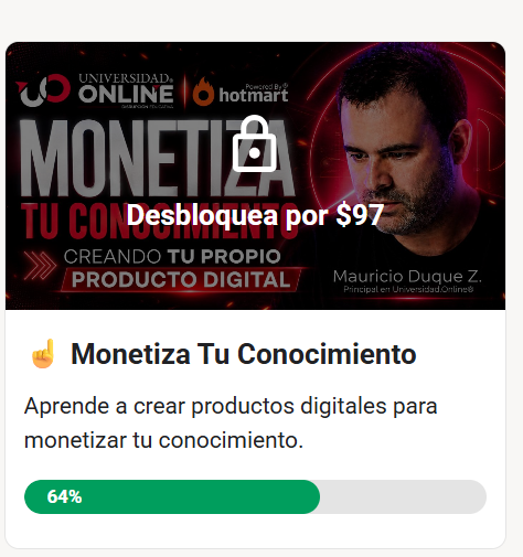COMO HAGO PARA CONTINUAR ESTUDIANDO CUANDO AHORA ESTÁ BLOQUEADO?