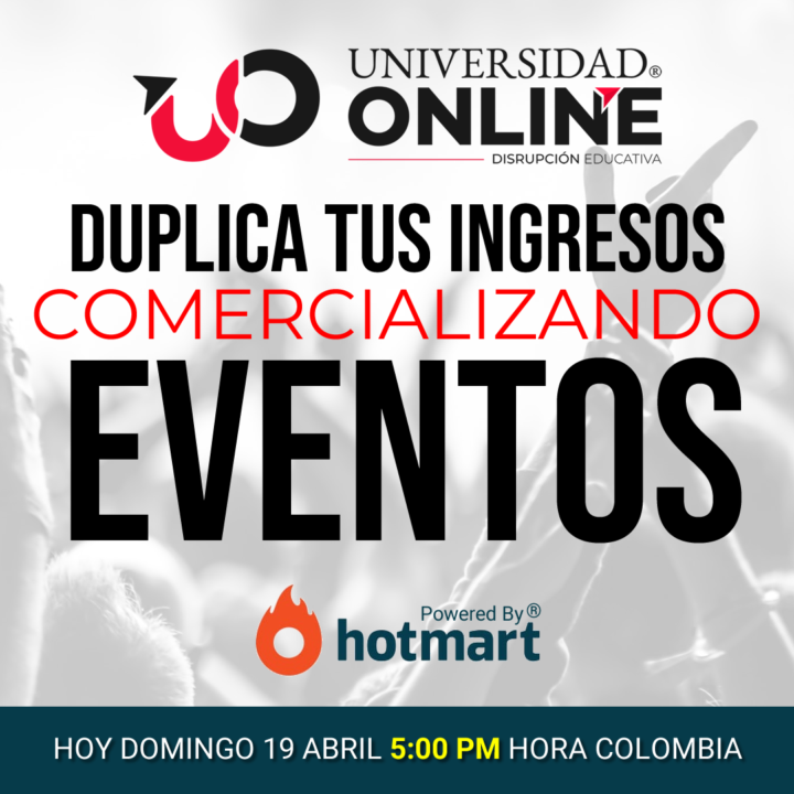 💥 (HOY) - VENDE eventos y duplica tus ingresos...