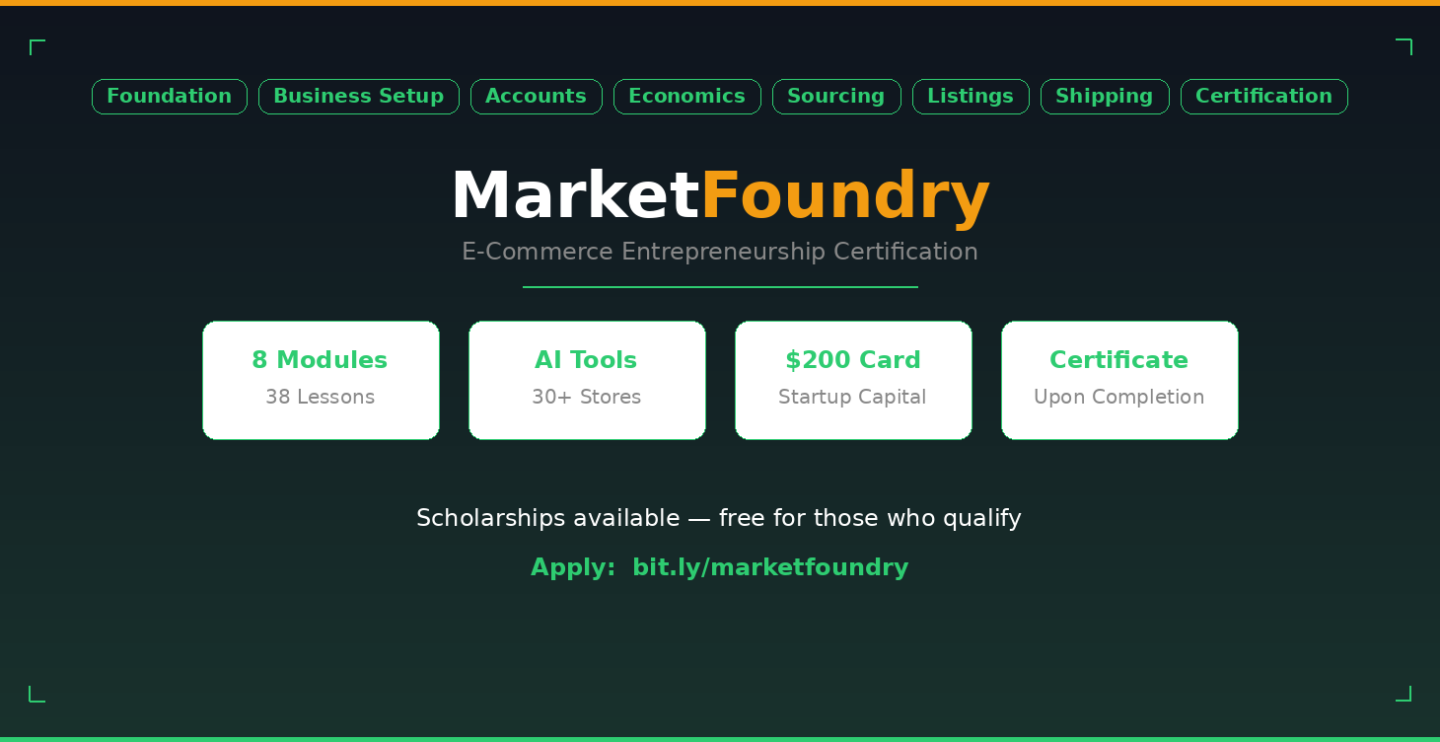 MarketFoundry Scholarship Fund