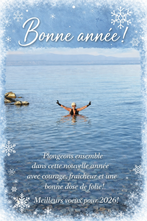 1er bain de l’année 🏆