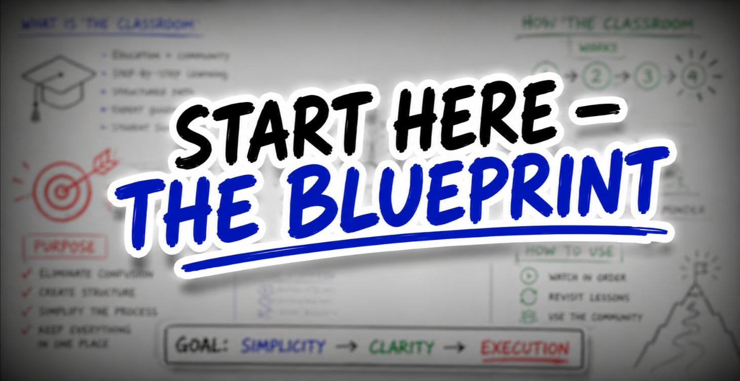 🏁Start Here — The Blueprint