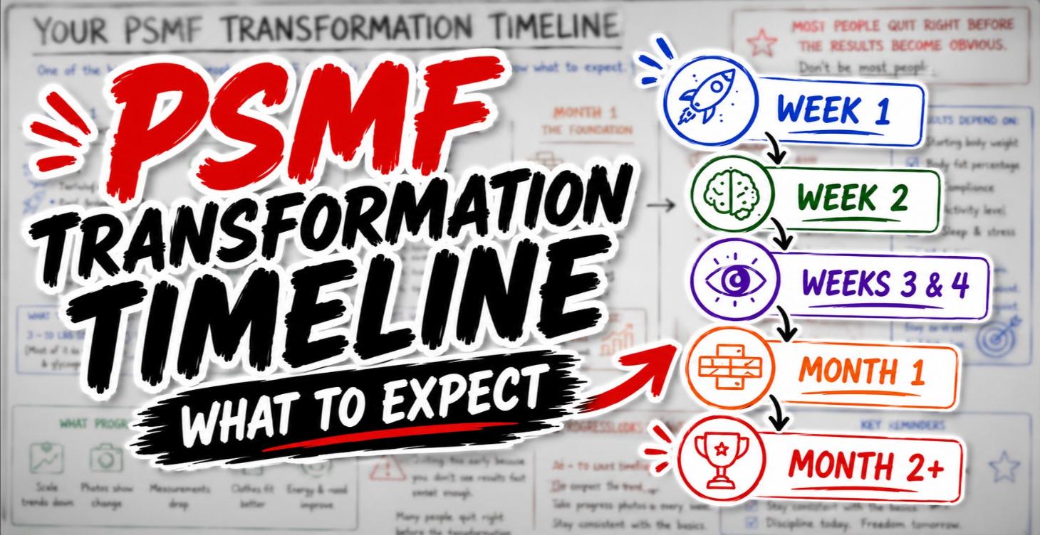 Your PSMF Transformation Timeline
